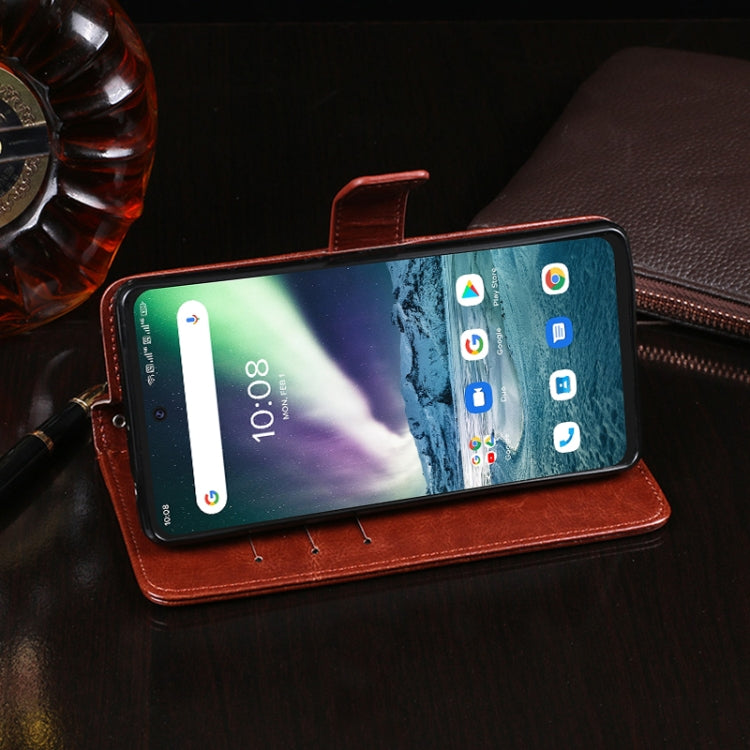 For Umidigi Bison GT idewei Crazy Horse Texture Horizontal Flip Leather Case with Holder & Card Slots & Wallet(Brown) - free shipping - PMC Jewellery - Order now!