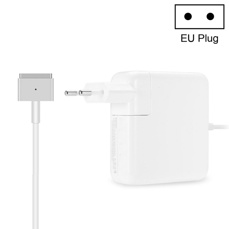 A1435 60W 16.5V 3.65A 5 Pin MagSafe 2 Power Adapter for MacBook, Cable Length: 1.6m, EU Plug - Cable & Adapter by PMC Jewellery | Online Shopping South Africa | PMC Jewellery | Buy Now Pay Later Mobicred
