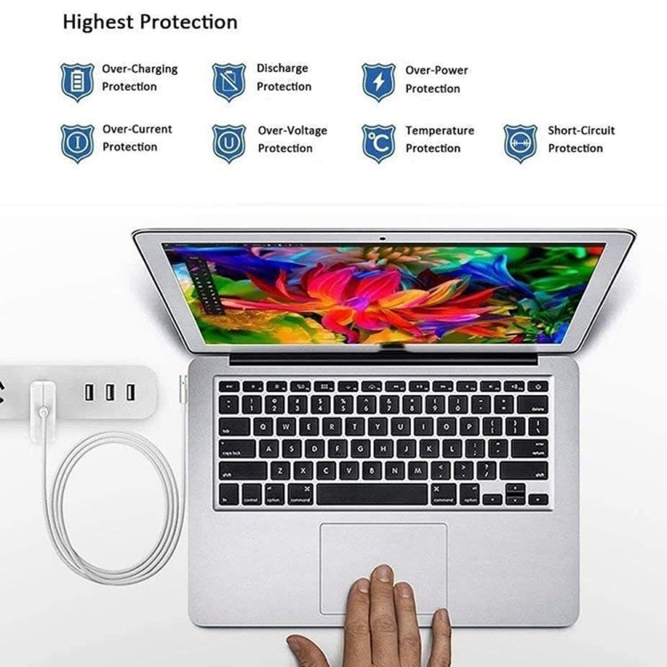 A1435 60W 16.5V 3.65A 5 Pin MagSafe 2 Power Adapter for MacBook, Cable Length: 1.6m, UK Plug - Cable & Adapter by PMC Jewellery | Online Shopping South Africa | PMC Jewellery | Buy Now Pay Later Mobicred