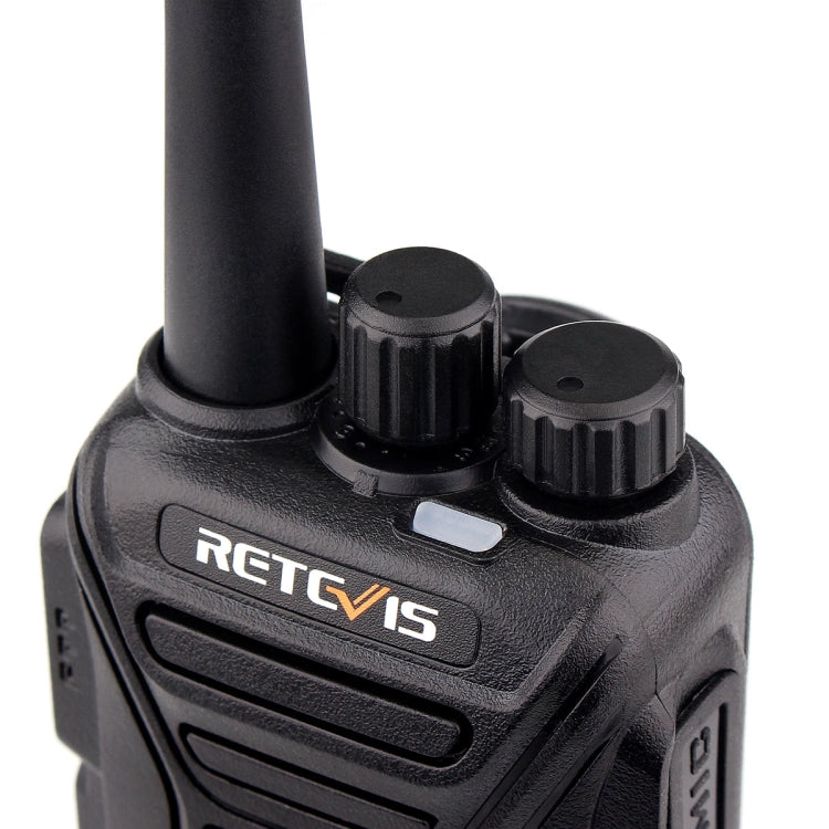 RETEVIS RT27 0.5W EU Frequency 446MHz 16CHS FRS Two Way Radio Handheld Walkie Talkie, EU Plug(Black) - free shipping - PMC TechLife - Order now!