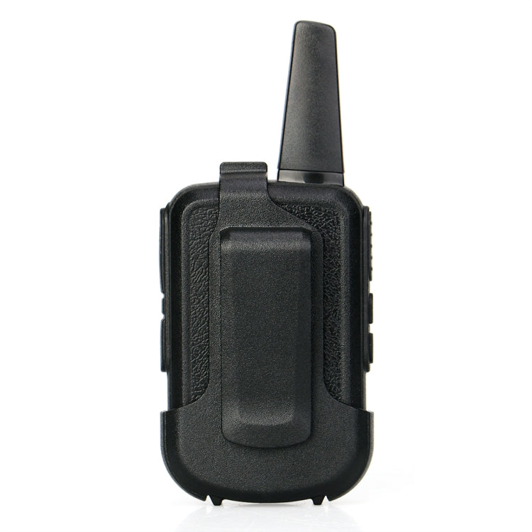RETEVIS RT15 400-470MHz 16CHS Mini Two Way Radio Walkie Talkie, EU Plug(Black) - free shipping - PMC Jewellery - Order now!