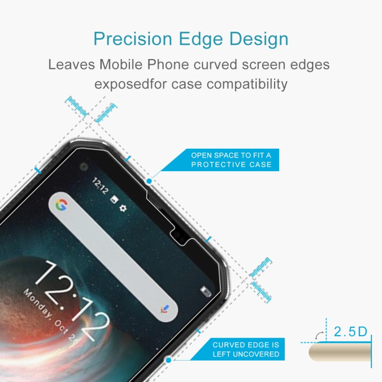 For Blackview Bl6000 Pro 5G 50 PCS 0.26mm 9H 2.5D Tempered Glass Film - Others by PMC TechLife | Online Shopping South Africa | PMC TechLife