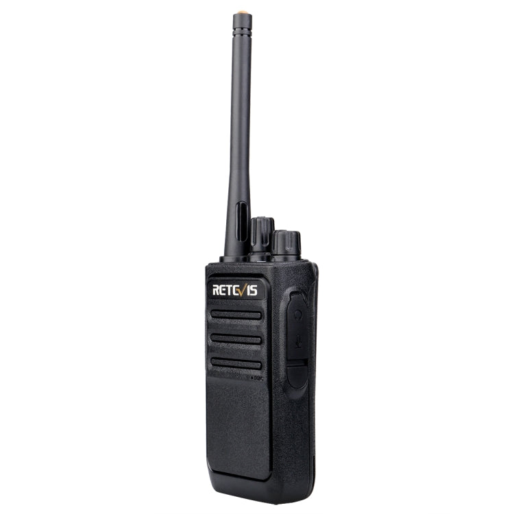 1 Pair RETEVIS RT617 0.5W PMR446 16CHS Two Way Radio Handheld Walkie Talkie, EU Plug(Black) - free shipping - PMC Jewellery - Order now!