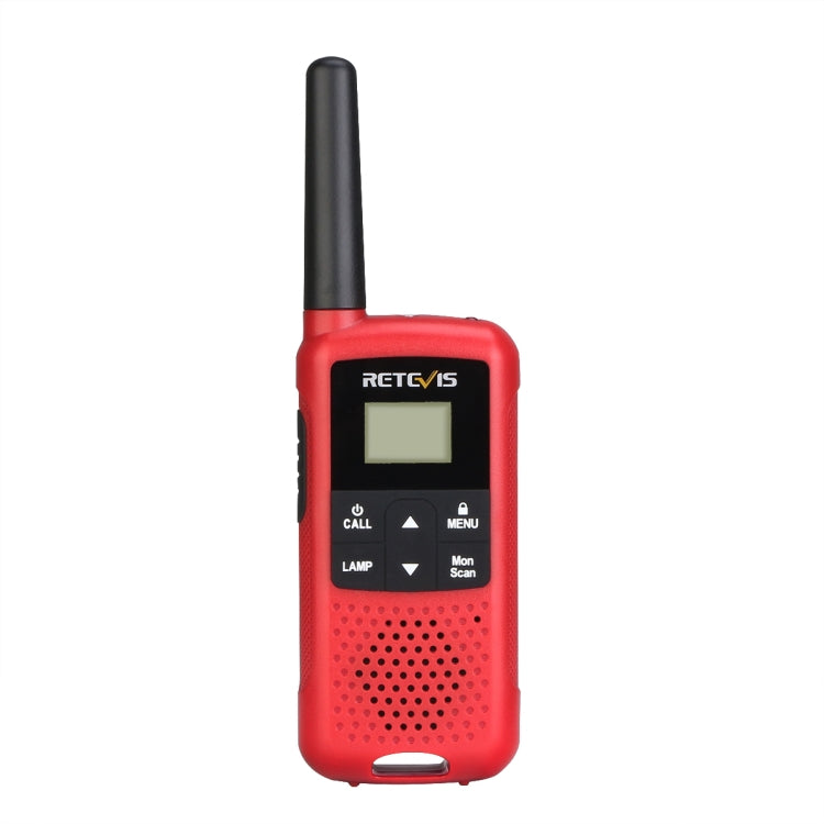 1 Pair RETEVIS RT649B 0.5W EU Frequency 446.00625-446.19375MHz 16CHS Two Way Radio Handheld Walkie Talkie, EU Plug(Red) - free shipping - PMC Jewellery - Order now!