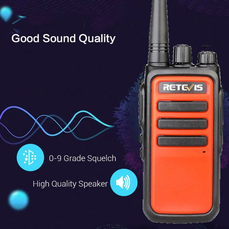 1 Pair RETEVIS RT66 16CHS FRS License-free Two Way Radio Handheld Walkie Talkie, US Plug - free shipping - PMC Jewellery - Order now!