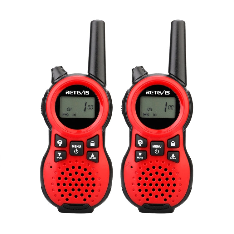1 Pair RETEVIS RT638 EU Frequency PMR446 16CHS License-free Children Handheld Walkie Talkie(Red) - free shipping - PMC Jewellery - Order now!