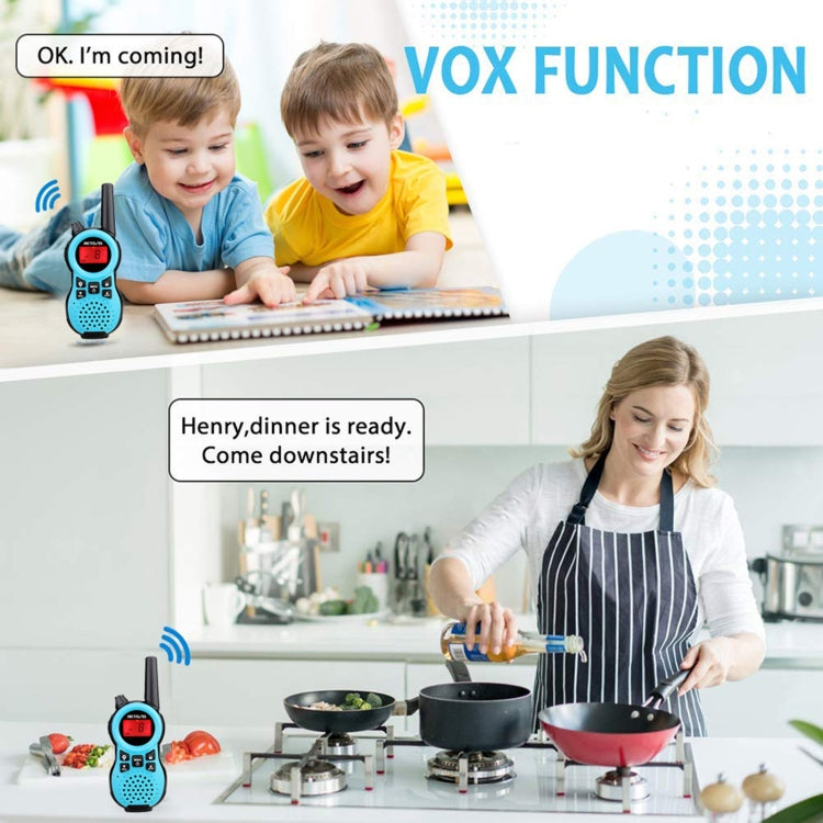 1 Pair RETEVIS RT638 EU Frequency PMR446 16CHS License-free Children Handheld Walkie Talkie(Red) - free shipping - PMC Jewellery - Order now!