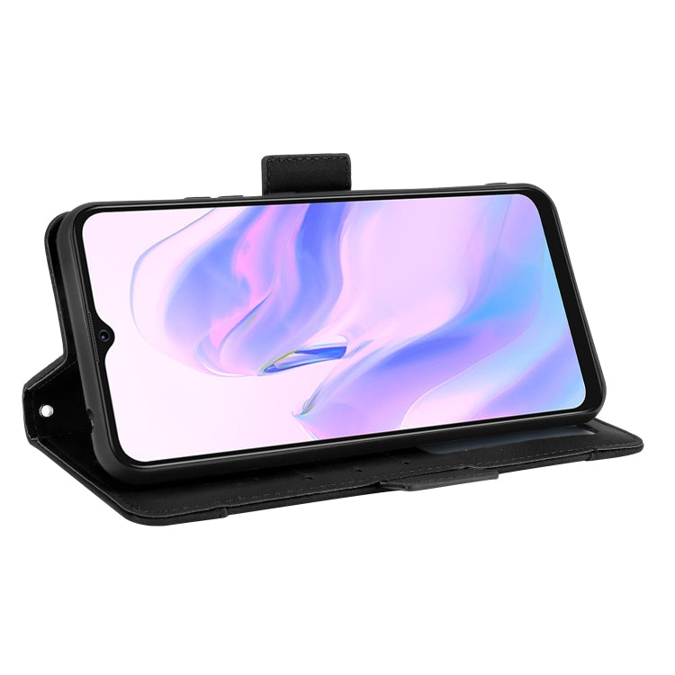 For Blackview A70 (2021) Skin Feel Calf Pattern Horizontal Flip Leather Case with Holder & Card Slots & Photo Frame(Black) - More Brand by PMC TechLife | Online Shopping South Africa | PMC TechLife | Buy Now Pay Later Mobicred
