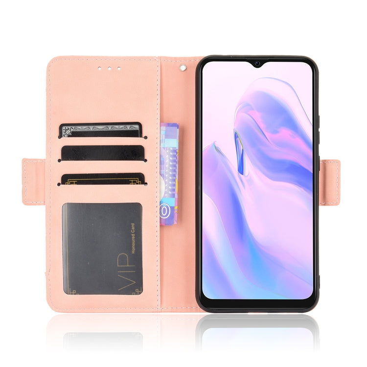 For Blackview A70 (2021) Skin Feel Calf Pattern Horizontal Flip Leather Case with Holder & Card Slots & Photo Frame(Pink) - More Brand by PMC TechLife | Online Shopping South Africa | PMC TechLife | Buy Now Pay Later Mobicred