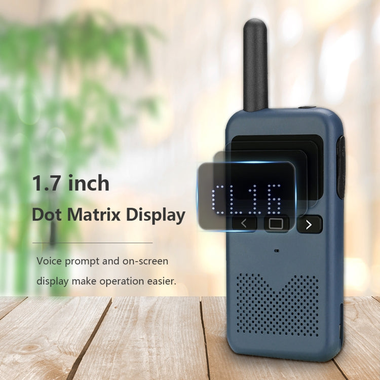RETEVIS RB619 PMR446 16CHS License-free Two Way Radio Handheld Walkie Talkie, EU Plug(Navy Blue) - free shipping - PMC Jewellery - Order now!
