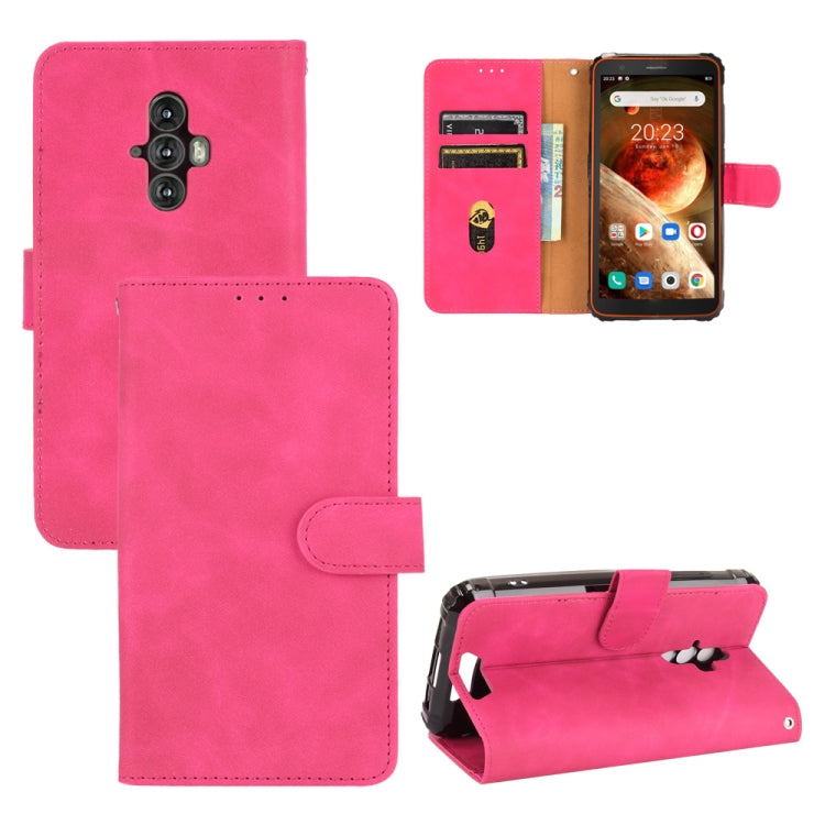 For Blackview BV6600 Solid Color Skin Feel Magnetic Buckle Horizontal Flip Calf Texture PU Leather Case with Holder & Card Slots & Wallet(Rose Gold) - free shipping - PMC TechLife - Order now!