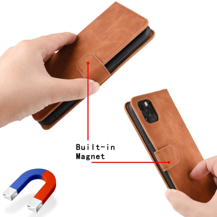 For Ulefone Note 10 Solid Color Skin Feel Magnetic Buckle Horizontal Flip Calf Texture PU Leather Case with Holder & Card Slots & Wallet(Blue) - Ulefone Cases by PMC Jewellery | Online Shopping South Africa | PMC Jewellery | Buy Now Pay Later Mobicred