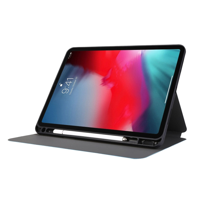 For iPad Air 13 2024 / iPad Pro 12.9 2022 / 2021 Electric Pressed Texture Horizontal Flip Leather Tablet Case with Holder & Pen Slot(Dark Gray) - iPad Pro 12.9 (2022/2021) Cases by PMC TechLife | Online Shopping South Africa | PMC TechLife | Buy Now Pay Later Mobicred