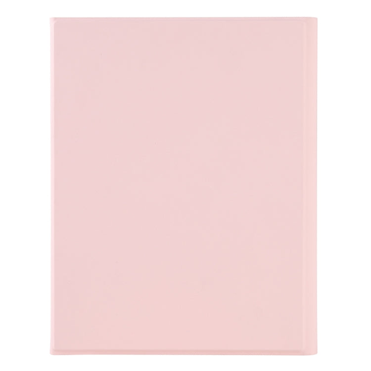 Y-C11B 2021 Detachable Candy Color Skin Texture Round Keycap Bluetooth Keyboard Leather Tablet Case with Pen Slot & Stand For iPad Pro 11 2021 / Air4 / Air5 / Pro 11(Pink) - For iPad Pro by PMC TechLife | Online Shopping South Africa | PMC TechLife | Buy Now Pay Later Mobicred