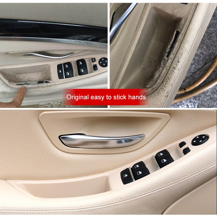 Car Left Front Inner Door Armrest for BMW  5 Series F10 / F18, Left Driving(Mocha) - Door Handles by PMC TechLife | Online Shopping South Africa | PMC TechLife | Buy Now Pay Later Mobicred