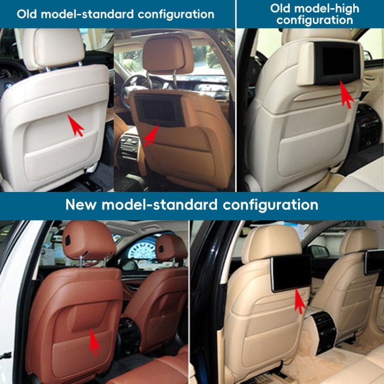Car Seat Rear Panel Storage Bag 5210 9173 671  for BMW 5 Series / 7 Series, Standard Version(Creamy-white) - Seat Accessories by PMC TechLife | Online Shopping South Africa | PMC TechLife | Buy Now Pay Later Mobicred