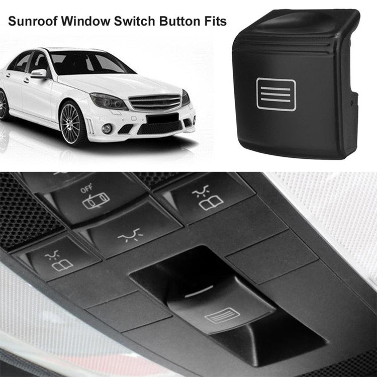 Car Sunroof Switch Button Dome Light Button for Mercedes-Benz W204 / X204 2008-2015(Mercerized Beige) - Car Switches by PMC TechLife | Online Shopping South Africa | PMC TechLife | Buy Now Pay Later Mobicred