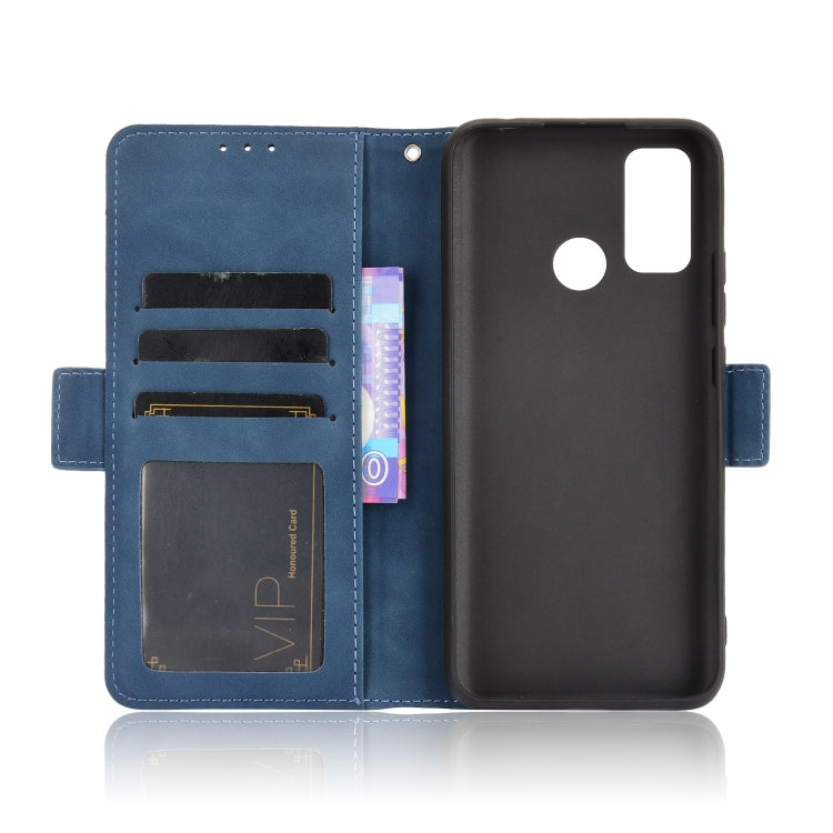 For Ulefone Note 10 Skin Feel Calf Pattern Horizontal Flip Leather Case with Holder & Card Slots & Photo Frame(Blue) - Ulefone Cases by PMC Jewellery | Online Shopping South Africa | PMC Jewellery | Buy Now Pay Later Mobicred