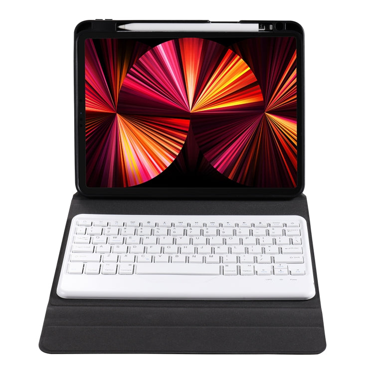 B07 Splittable Bluetooth Keyboard Leather Tablet Case with Triangle Holder & Pen Slot For iPad 9.7 2018 & 2017 / Pro 9.7 / Air 2(Gradient Purple) - Universal by PMC TechLife | Online Shopping South Africa | PMC TechLife