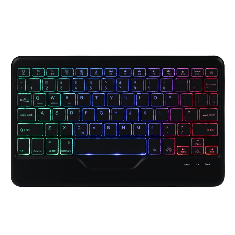 B011S Splittable Backlight Bluetooth Keyboard Leather Tablet Case with Triangle Holder & Pen Slot For iPad Air 5 2022 / Pro 11 inch 2021 & 2020 & 2018 / Air 4 10.9 inch(Black Diamond Pattern) - free shipping - PMC TechLife - Order now!