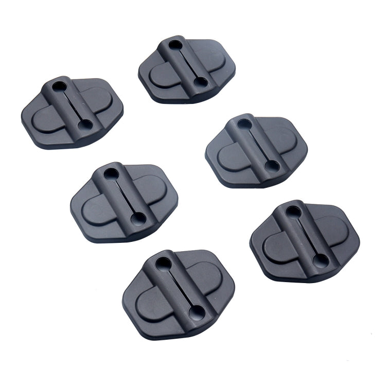 A5565 6 PCS Car Door Lock Cover for Jeep Wrangler JL JLU 2018-2019 - free shipping - PMC TechLife - Order now!