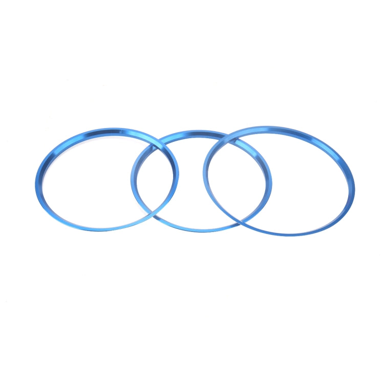A5819-03 5 PCS Car Blue Air Conditioner Air Outlet Decorative Ring for Mercedes-Benz - free shipping - PMC Jewellery - Order now!