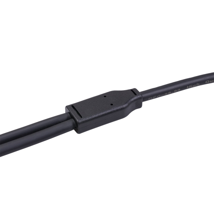 BLS0201-50 Stereo 6.35mm Male to Dual Mono 6.35mm Audio Cable, Length:5m - free shipping - PMC Jewellery - Order now!