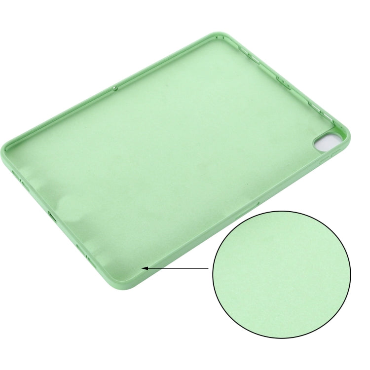 Solid Color Liquid Silicone Shockpoof Tablet Case For iPad Air 11 2024 / Air 2022 / 2020 10.9(Green) - iPad Air (2022) / (2020) 10.9 Cases by PMC TechLife | Online Shopping South Africa | PMC TechLife | Buy Now Pay Later Mobicred