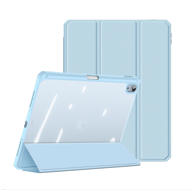 DUX DUCIS TOBY Series Shockproof PU Leather + PC + TPU Flip Smart Case For iPad Air 11 2025 / 2024 / Air 2022 / 2020 10.9(Blue) - free shipping - PMC TechLife - Order now!