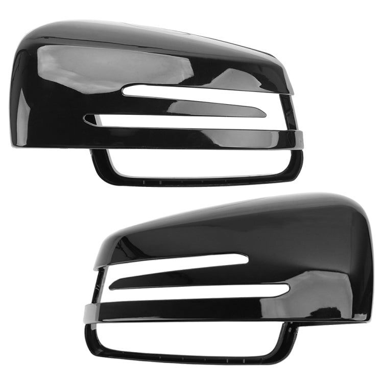 Car Reversing Rearview Mirror Housing for Mercedes-Benz W204 / W212, Style:Left Side(Bright Black) - Convex Mirror & Accessories by PMC TechLife | Online Shopping South Africa | PMC TechLife | Buy Now Pay Later Mobicred