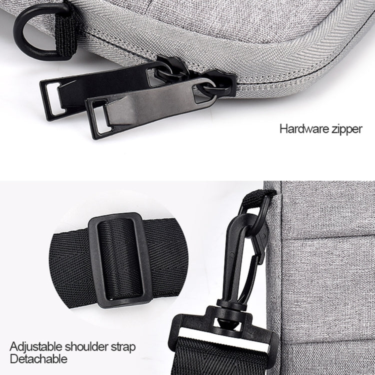 ND05SDJ Oxford Cloth + Nylon Laptop Portable Shoulder Bag, Size:13.3 inch(Black) - free shipping - PMC Jewellery - Order now!