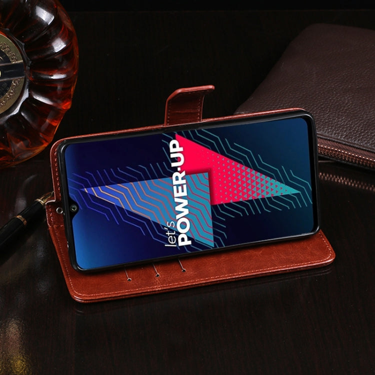 For Wiko Power U30 idewei Crazy Horse Texture Horizontal Flip Leather Case with Holder & Card Slots & Wallet(Red) - More Brand by idewei | Online Shopping South Africa | PMC Jewellery | Buy Now Pay Later Mobicred