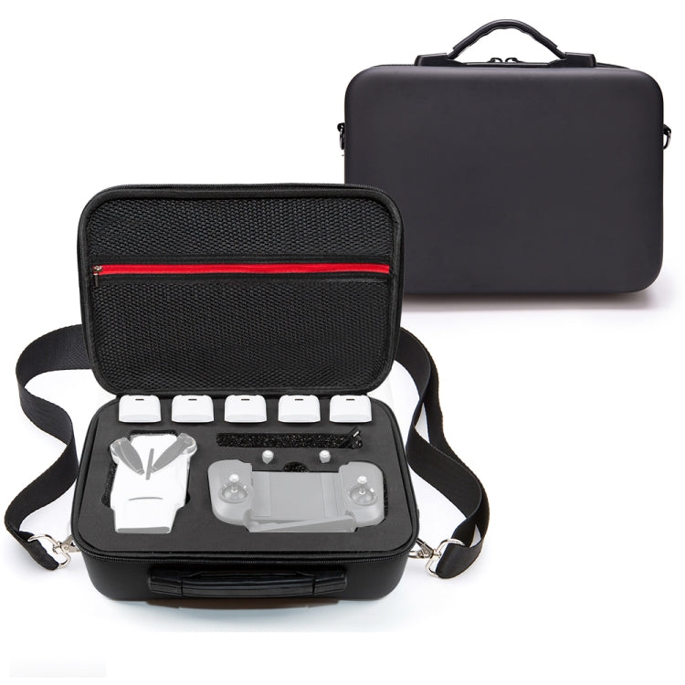 Single Shoulder Storage Bag Shockproof Waterproof Travel Carrying Cover Hard Case for FIMI X8 Mini(Black + Black Liner) -  by PMC TechLife | Online Shopping South Africa | PMC TechLife | Buy Now Pay Later Mobicred