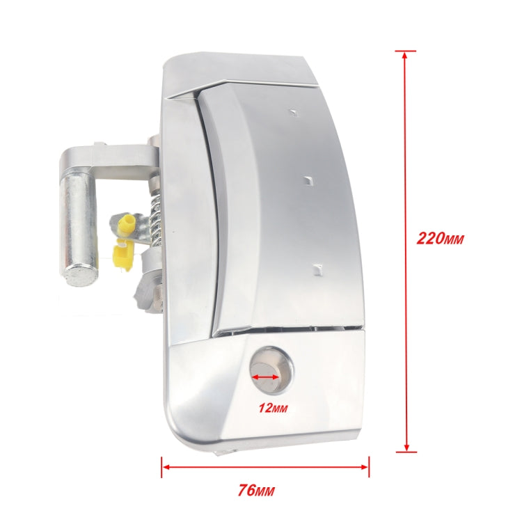 1 Pair Car Front Door Outside Handle 80607-CD41E+80606-CD01E for Nissan 350Z 2003-2009 - Door Handles by PMC TechLife | Online Shopping South Africa | PMC TechLife | Buy Now Pay Later Mobicred