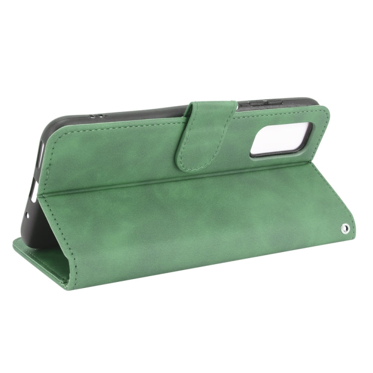 For Blackview A90 Solid Color Skin Feel Magnetic Buckle Horizontal Flip Calf Texture PU Leather Case with Holder & Card Slots & Wallet(Green) - More Brand by PMC TechLife | Online Shopping South Africa | PMC TechLife | Buy Now Pay Later Mobicred