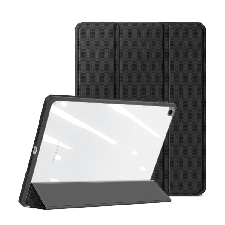 DUX DUCIS TOBY Series Shockproof PU Leather + PC + TPU Horizontal Flip Case with Holder & Pen Slot & Sleep / Wake-up Function For iPad 9.7 inch 2017 / 2018(Black) - free shipping - PMC Jewellery - Order now!