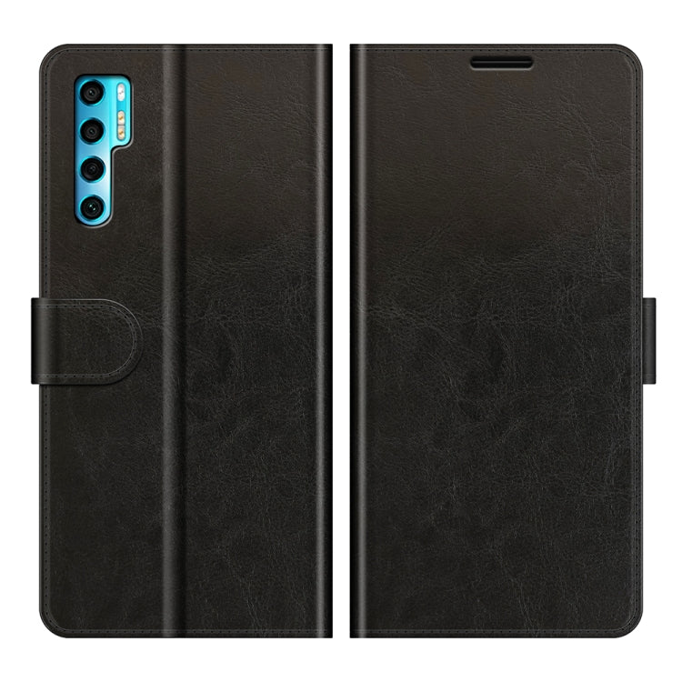 For TCL 20 Pro 5G R64 Texture Single Horizontal Flip Protective Case with Holder & Card Slots & Wallet& Photo Frame(Black) - free shipping - PMC TechLife - Order now!