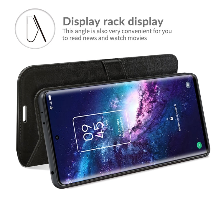 For TCL 20 Pro 5G R64 Texture Single Horizontal Flip Protective Case with Holder & Card Slots & Wallet& Photo Frame(Black) - free shipping - PMC TechLife - Order now!