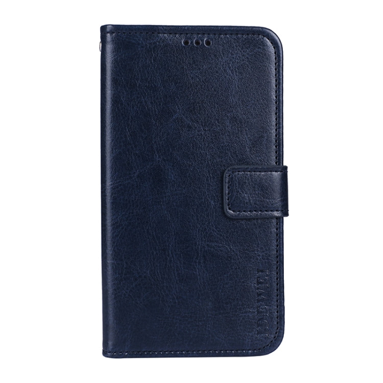 For Lenovo K13 Note idewei Crazy Horse Texture Horizontal Flip Leather Case with Holder & Card Slots & Wallet(Blue) - free shipping - PMC Jewellery - Order now!