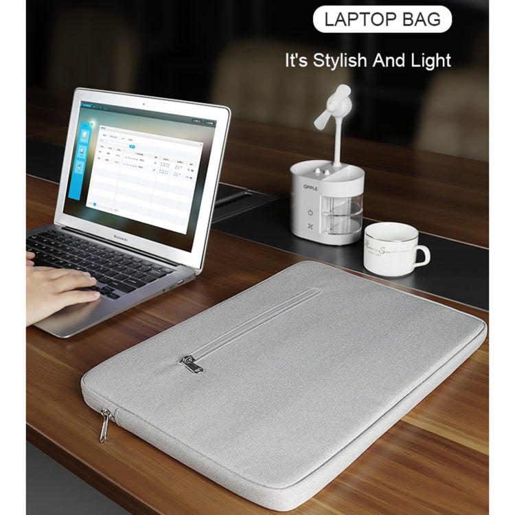 ND11 Jacquard Fabric Laptop Liner Bag, Size:13.3 inch(Elegant Gray) - 13.3 inch by PMC TechLife | Online Shopping South Africa | PMC TechLife | Buy Now Pay Later Mobicred