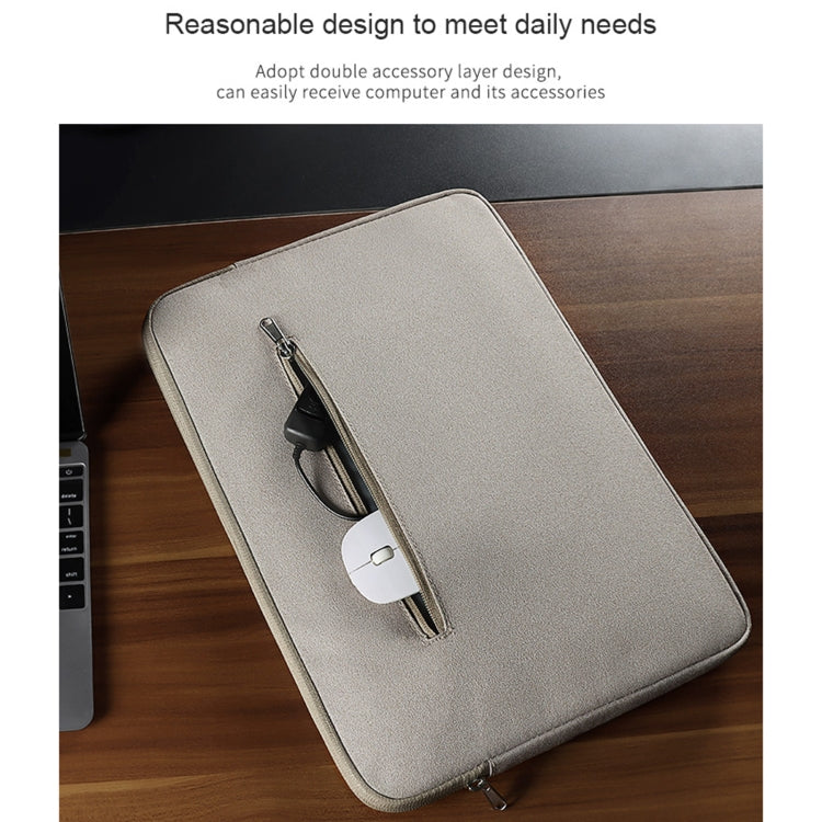 ND11 Jacquard Fabric Laptop Liner Bag, Size:13.3 inch(Elegant Gray) - 13.3 inch by PMC TechLife | Online Shopping South Africa | PMC TechLife | Buy Now Pay Later Mobicred