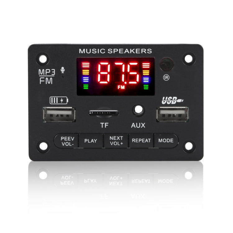 JX-809BT Car 12V Audio MP3 Player Decoder Board FM Radio USB, with Bluetooth / Remote Control / Recording - Car MP3 & MP4 & MP5 by PMC TechLife | Online Shopping South Africa | PMC TechLife | Buy Now Pay Later Mobicred