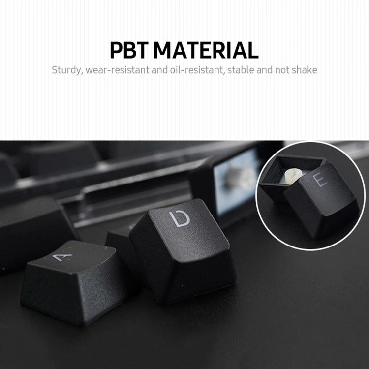 HXSJ P9 104 Keys PBT Color Mechanical Keyboard Keycaps(Lake Blue) - free shipping - PMC Jewellery - Order now!