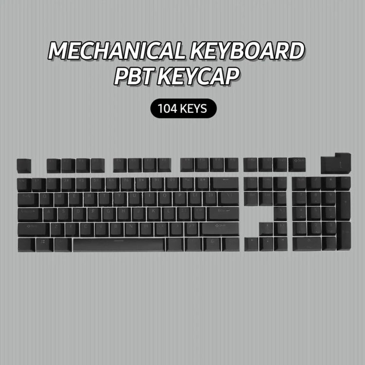 HXSJ P9 104 Keys PBT Color Mechanical Keyboard Keycaps(Orange) - free shipping - PMC Jewellery - Order now!