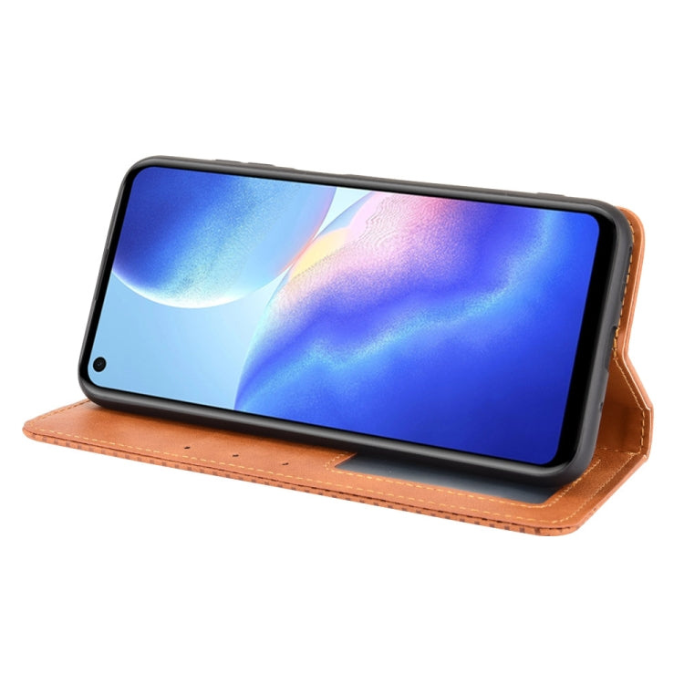 For Blackview A90 Magnetic Buckle Retro Crazy Horse Texture Horizontal Flip Leather Case with Holder & Card Slots & Photo Frame(Brown) - More Brand by PMC TechLife | Online Shopping South Africa | PMC TechLife | Buy Now Pay Later Mobicred
