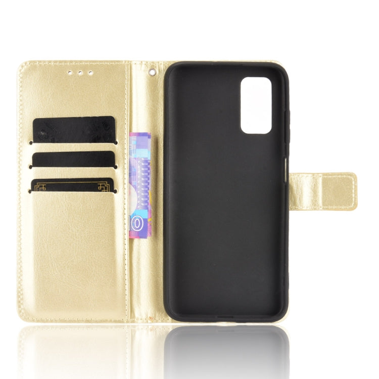For Blackview A90 Crazy Horse Texture Horizontal Flip Leather Case with Holder & Card Slots & Lanyard(Gold) - More Brand by PMC TechLife | Online Shopping South Africa | PMC TechLife | Buy Now Pay Later Mobicred
