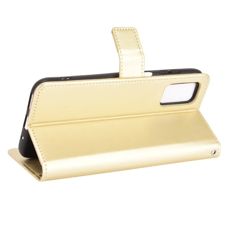 For Blackview A90 Crazy Horse Texture Horizontal Flip Leather Case with Holder & Card Slots & Lanyard(Gold) - More Brand by PMC TechLife | Online Shopping South Africa | PMC TechLife | Buy Now Pay Later Mobicred