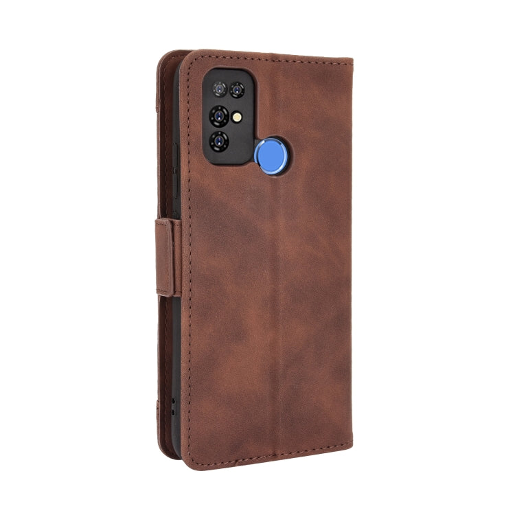 For Doogee X96 Pro Skin Feel Calf Pattern Horizontal Flip Leather Case with Holder & Card Slots & Photo Frame(Brown) - More Brand by PMC TechLife | Online Shopping South Africa | PMC TechLife | Buy Now Pay Later Mobicred