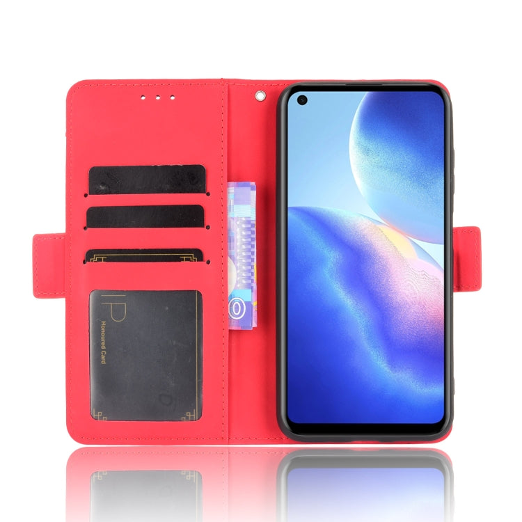 For Blackview A90 Skin Feel Calf Pattern Horizontal Flip Leather Case with Holder & Card Slots & Photo Frame(Red) - More Brand by PMC TechLife | Online Shopping South Africa | PMC TechLife | Buy Now Pay Later Mobicred