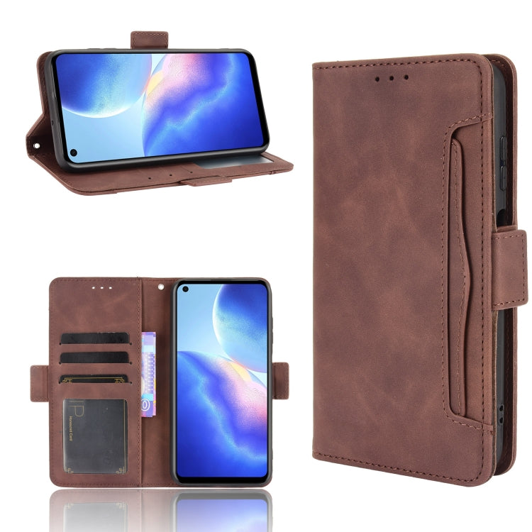 For Blackview A90 Skin Feel Calf Pattern Horizontal Flip Leather Case with Holder & Card Slots & Photo Frame(Brown) - More Brand by PMC TechLife | Online Shopping South Africa | PMC TechLife | Buy Now Pay Later Mobicred